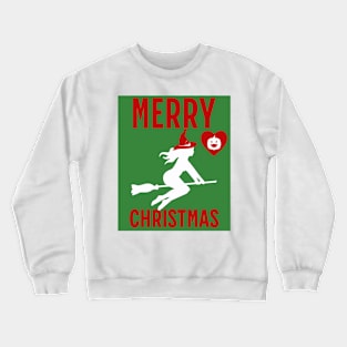 Christmas witch Crewneck Sweatshirt